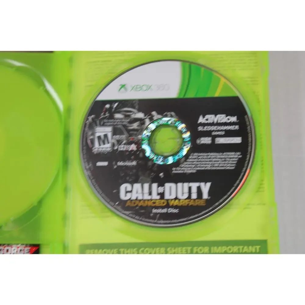 Call Of Duty Advanced Warfare Gold Ed. (2 Discs) Xbox 360 Game Complete